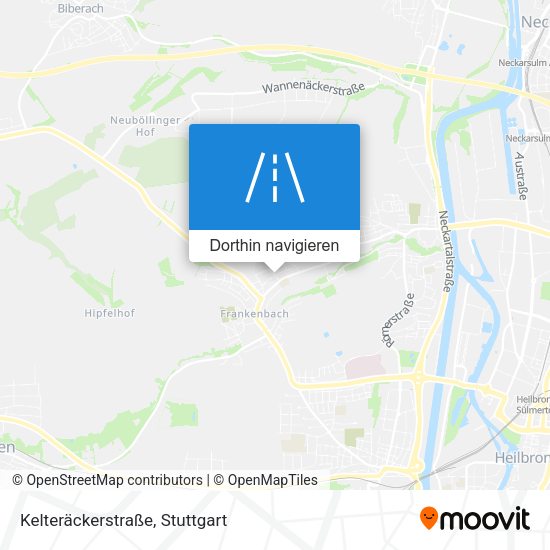 Kelteräckerstraße Karte