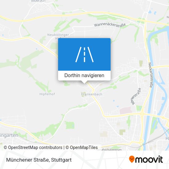 Münchener Straße Karte