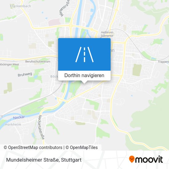 Mundelsheimer Straße Karte