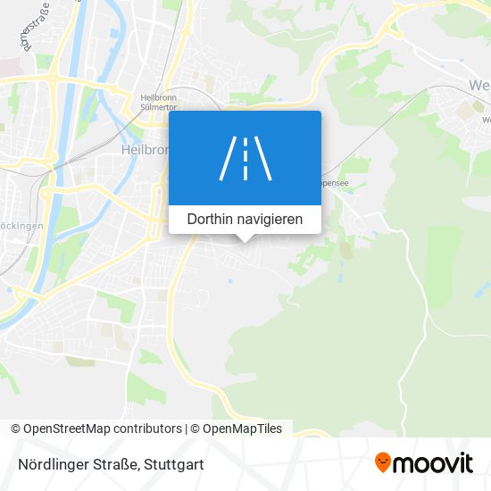 Nördlinger Straße Karte