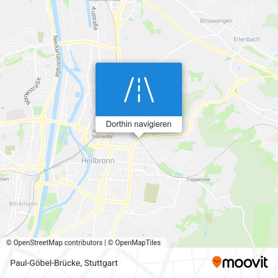 Paul-Göbel-Brücke Karte