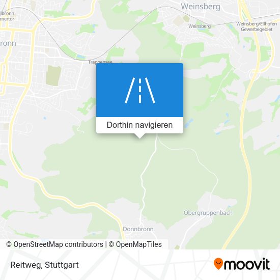 Reitweg Karte
