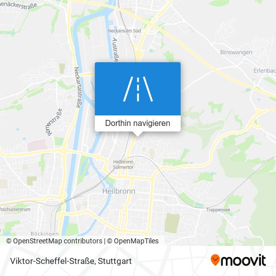 Viktor-Scheffel-Straße Karte