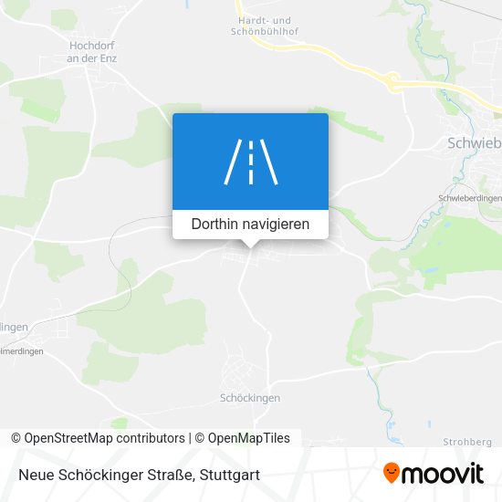 Neue Schöckinger Straße Karte