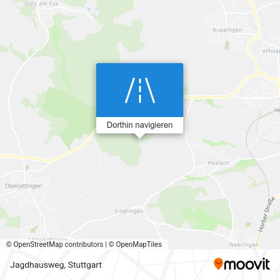 Jagdhausweg Karte