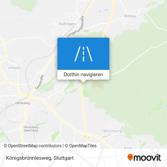 Königsbrünnlesweg Karte