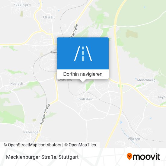 Mecklenburger Straße Karte
