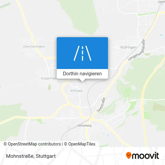 Mohnstraße Karte