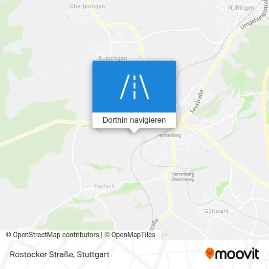 Rostocker Straße Karte