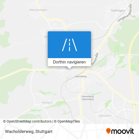 Wacholderweg Karte