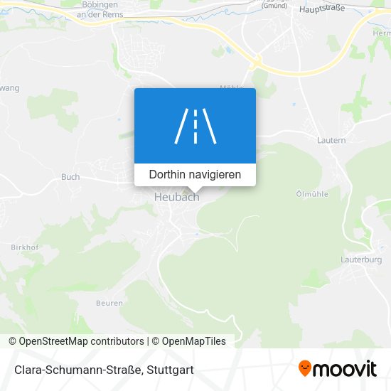 Clara-Schumann-Straße Karte
