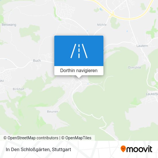 In Den Schloßgärten Karte