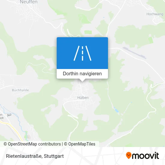 Rietenlaustraße Karte