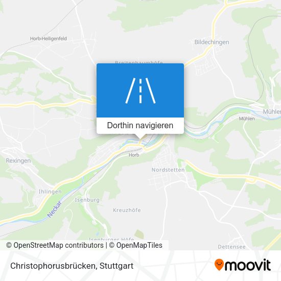 Christophorusbrücken Karte