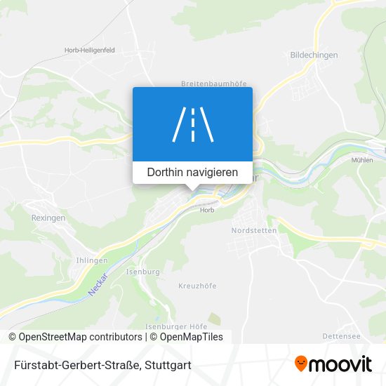 Fürstabt-Gerbert-Straße Karte