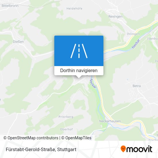 Fürstabt-Gerold-Straße Karte