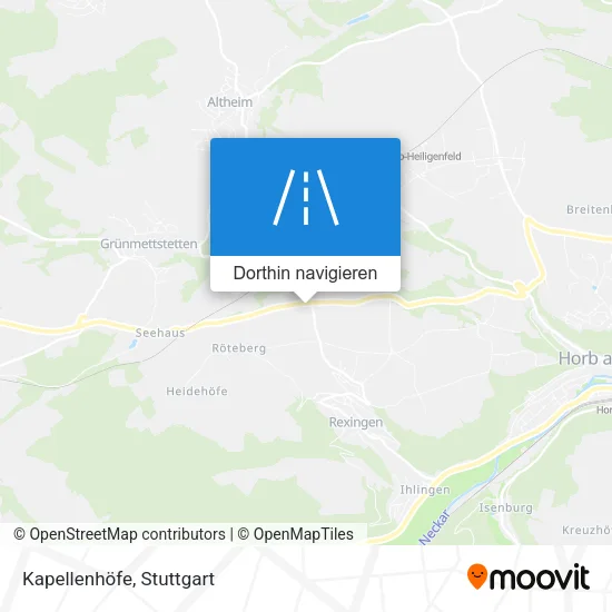Kapellenhöfe Karte