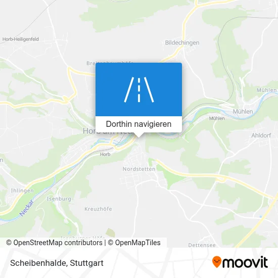 Scheibenhalde Karte