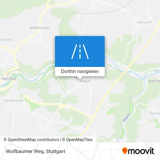 Wolfbaumer Weg Karte
