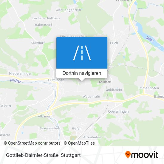Gottlieb-Daimler-Straße Karte