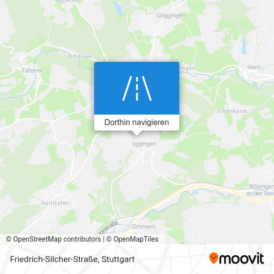 Friedrich-Silcher-Straße Karte