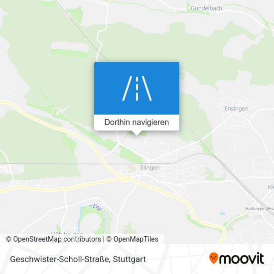 Geschwister-Scholl-Straße Karte