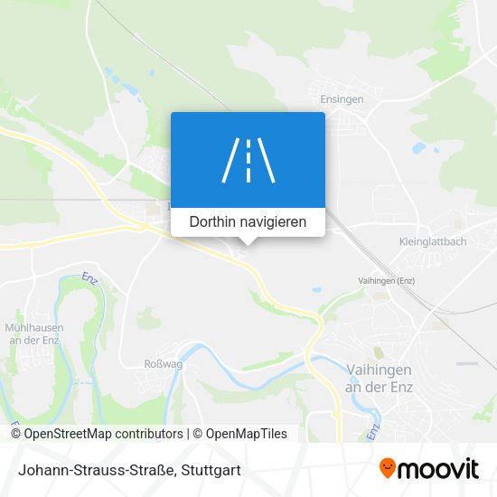Johann-Strauss-Straße Karte