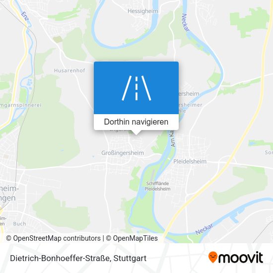 Dietrich-Bonhoeffer-Straße Karte