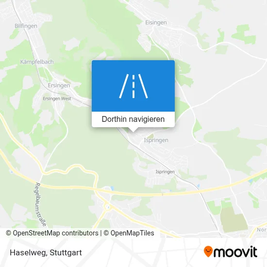 Haselweg Karte