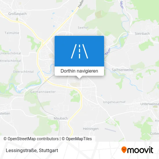 Lessingstraße Karte