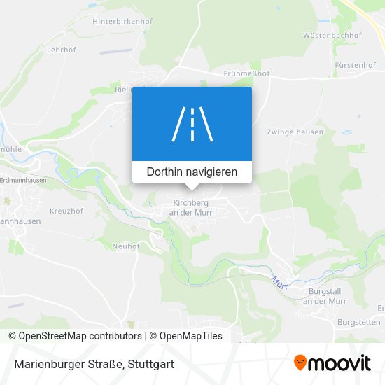 Marienburger Straße Karte