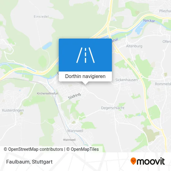 Faulbaum Karte