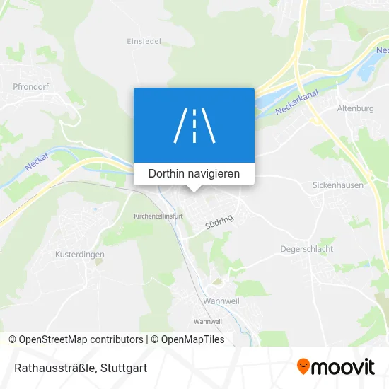 Rathaussträßle Karte