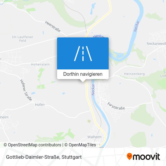 Gottlieb-Daimler-Straße Karte