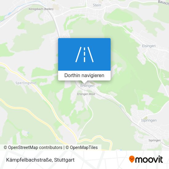 Kämpfelbachstraße Karte