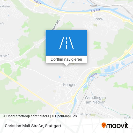 Christian-Mali-Straße Karte