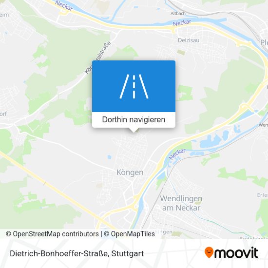 Dietrich-Bonhoeffer-Straße Karte