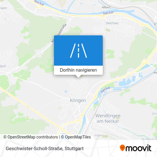 Geschwister-Scholl-Straße Karte