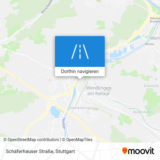 Schäferhauser Straße Karte