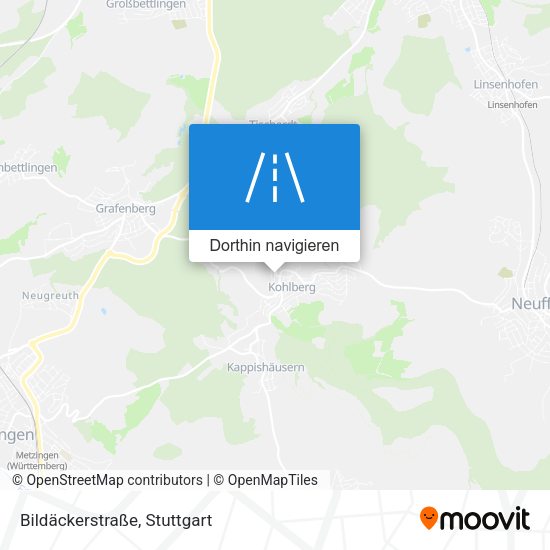Bildäckerstraße Karte