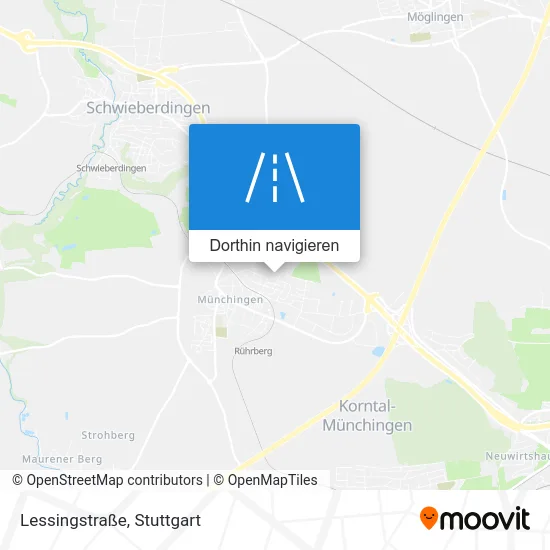 Lessingstraße Karte