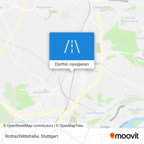 Rothschildstraße Karte