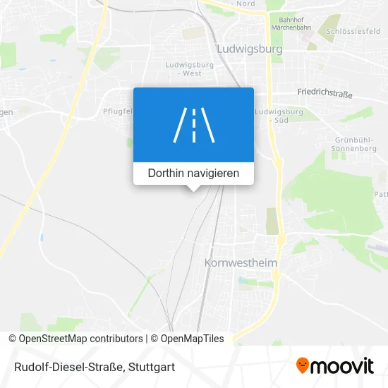 Rudolf-Diesel-Straße Karte