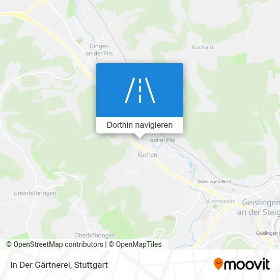 In Der Gärtnerei Karte