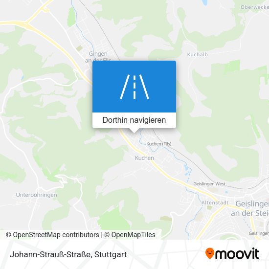 Johann-Strauß-Straße Karte