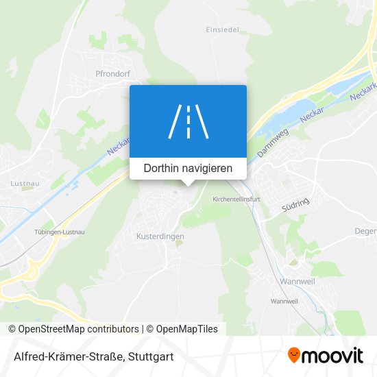 Alfred-Krämer-Straße Karte