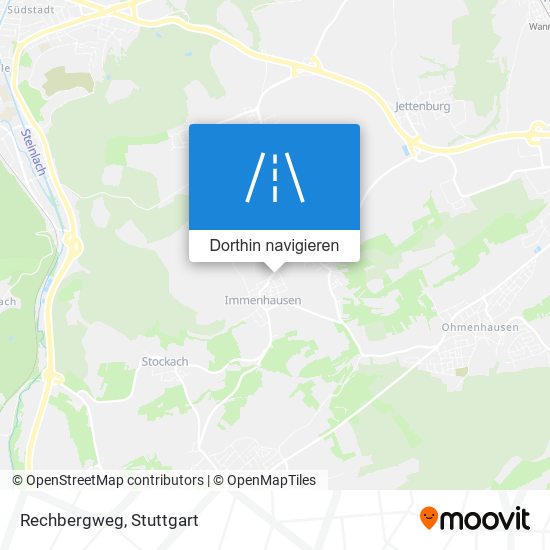 Rechbergweg Karte