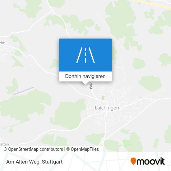 Am Alten Weg Karte