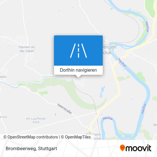 Brombeerweg Karte