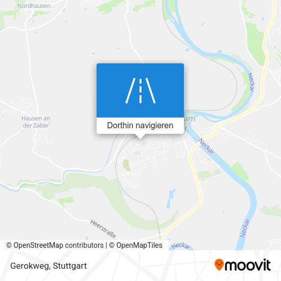 Gerokweg Karte